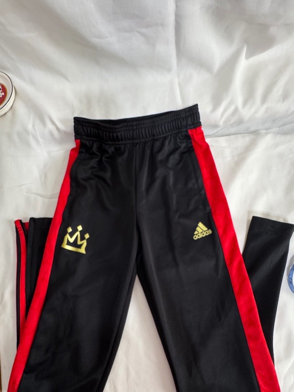 Manchester United Boys Addidas Pants size M / L